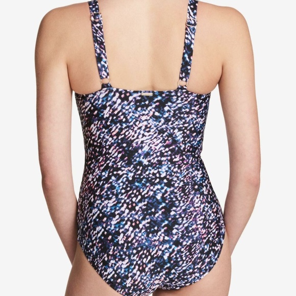 Calvin Klein Starry Night One-Piece Swimsuit - Picture 2 of 3
